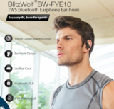 [#Ιστορικό_χαμηλό] BlitzWolf BW-FYE10: Δερμάτινη θήκη και earhook ακουστικά στο αυτί! Αχτύπητος συνδυασμός στα 26.5€!