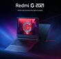 Xiaomi Redmi G 2021 Gaming Laptop 16.1 inch 144Hz 100%sRGB Screen Intel Core i5-11260H NVIDIA GeForce RTX3050 GPU Direct 16GB...