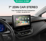 Kroak K-CS01 : Πηγή αυτοκινήτου 7″, με Android 9, 2GB RAM ΚΑΙ κάμερα οπισθοπορείας με 55.3€.