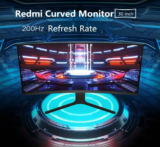 Redmi Ultrawide Curved Monitor 30″, με FHD ανάλυση και 200hz refresh rate , στα 452.5€.