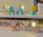 LED Mini Night Light Cute Deer Foldable Desk Lamps Desktop