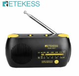 [#Ιστορικός_ΠΑΤΟΣ] Retekes TR627 – Μικρό, φορητό ραδιόφωνο με χειροκίνητη φόρτιση και φακό στα 16.1€