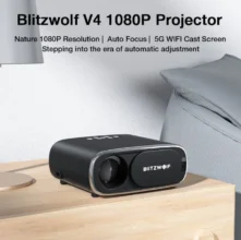 [#Ιστορικό_Χαμηλό] BlitzWolf BW-V4: Αλλάξτε άρδην τη Ψυχαγωγία σας με τον νέο προβολέα της BlitzWolf!