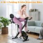 Doufit EB-11 Folding Exercise Bikes 8 Levels Magnetic Resistance