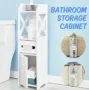 Bathroom Storage Rack Floor Cabinet