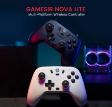 [#Ιστορικό_Χαμηλό] GameSir Nova Lite – Ασύρματο χειριστήριο με Hall Effect sticks και δόνηση ΜΟΝΟ ΜΕ 19.2€!!