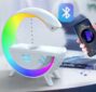 Anti Gravity Water Drop Humidifier LED Colorful Night Light Built-in Bluetooth Speaker