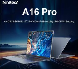 Ninkear A16 Pro: Ένα φοβερό λάπτοπ, με οθόνη 16″ στα 120hz, τον AMD Ryzen 7 8845HS και 32GB DDR5 RAM στα 699.8€!