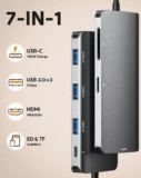 [#Ιστορικό_Χαμηλό] Pobod 7 σε 1 Docking Station – Ένα Type-C hub με έως 100W ταχύτητα (!!) στα 15.3€ ΜΟΝΟ!