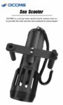 DCCMS DS-720 155.4 WH Waterproof ABS Underwater Scooter
