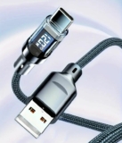 Καλώδιο Φόρτισης 120W με LCD Οθόνη: Ταχύτητα και Ανθεκτικότητα σε Μοναδική Τιμή!