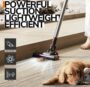 MIUI Cordless Stick Vacuum Cleaner with High-Speed Brushless Motor - EU Plug