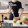 MIUI Electric Hand Held Stick Blender 6-in-1
