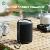 SOAIY S37: Φορητό bluetooth ηχείο με βαθύ μπάσο, RGB φωτισμό και αδιαβροχοποίηση IP65