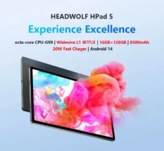 [#Ιστορικό_Χαμηλό] Headwolf HPad 5 : Android 14 και μια πολύ μεγάλη οθόνη 10.5″, συν υποστήριξη Netflix, σε ένα εξαιρετικό 4G Tablet .