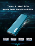 Eaget M20 : Φορητός SSD NVME δίσκος 512GB με USB-C 3.1 στα 86.2€!