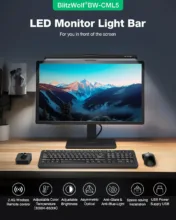 BlitzWolf BW-CML5 : Monitor Light Bar με ασύρματο χειριστήριο στα 20.7€!