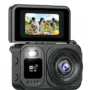 M5 Mini Digital Selfie Camera 1080P HD 180 Degree Flip Screen WiFi Portable Pocket Camera Built in Flash Compact Vlogging...