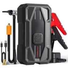 POPDEER PD-JA5 : Jump starter 5000A με κομπρεσέρ & power bank για να μην ξεμείνεις ποτέ