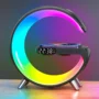 AGSIVO 4 In 1 15W Wireless Charger RGB Light Alarm Clock