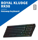 [#Ιστορικός_ΠΑΤΟΣ] Royal Kludge RK98 : Ασυρματοενσύρματο μηχανικό πληκτρολόγιο, 98 πλήκτρων, με RGB φωτισμό και Hot swappable Switches!