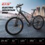 KAISDA K4 10.4Ah 36V 350W 27.5*1.95inch Electric Bicycle 40km Mileage Range 120kg Max Load Electric Mountain Bike