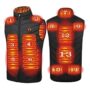 TENGOO HV-13 13 Heating Areas Oversized Women Men Winter Self Heating Vest