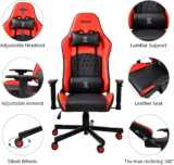 Gaming καρέκλα της Zenez με ανάκλιση 170° και αντοχή μέχρι 130 κιλά στα 83€, σε τέσσερα χρώματα, απο Ευρώπη!