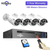 Hiseeu H256 NVR : Ολοκληρωμένο σύστημα CCTV 8 θέσεων και 4 αδιάβροχες Full HD κάμερες με σύνδεση POE, με τιμές απο 160.4€ από Ευρώπη!