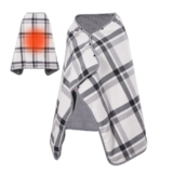 [#Ιστορικό_Χαμηλό] Θερμαινόμενη κουβέρτα-Πόντσο, Fleece, που θα σε κρατήσει ζεστό μέσα στο σπίτι, με 20.1€!
