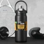 1500ml Large Capacity Portable Thermos Bottle with Straw