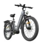 GOGOBEST GF850 Electric Bike 26*3.0 Inch Tires 48V 500W Mid-Motor 32Km/h Max Speed 2*10.4Ah Dual Batteries 130KM Range