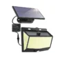Elfeland 468 LED Super Bright Outdoor Solar Lamp Waterproof 3 Modes Motion Sensor Human Induction Solar Garden Light Yard Garage...