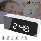 Digoo DG-DM1 : Αυτό το ξυπνητήρι/θερμόμετρο/καθρέπτης, είναι το μόνο πράγμα που θέλετε στο κομοδίνο σας!