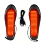 TENGOO USB Powered Heated Insoles for Men and Women,Trim to Fit Electric Foot Warmers,EU 3546,for Winter Skiing and Outdoor Activities,1...