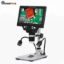 MUSTOOL G1200D Digital Microscope 12MP 7 Inch Large Color Screen Large Base LCD Display 1 1200X Continuous with Light