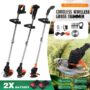 8VF 3900Mah Rechargeable Wireless Electric Grass Trimmer