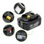 18V 3.0/4.0/5.0Ah/6.0Ah Battery Replacement Power Tool Battery For Makita BL1860 BL1850 BL1840 BL1830 BL1825 BL1835 BL1845 194204-5 194205-3 LXT-400 Cordless...
