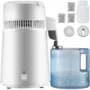 NovuLife 4L Electric Water Distiller 750W High Efficiency 1.3L or H Fast Speed Portable Water Maker Purifier for Home Office