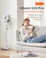 Ultenic U10 Pro Cordless Handheld Vacuum Cleaner 400W Power 27000Pa Suction Removable Battery 0.8L Dust Cup Smart Home Appliance