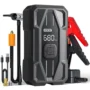 12V 5000A Jump Starter with Air Compressor 150PSI Tire Inflator Power Bank PD30W Type C Quick Charge LCD Display Flashlight...
