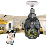 Guudgo Bulb Camera : Κάμερα (Night Vision, Motion Alarm, Αμφίδρομη επικοινωνία) με υποδοχή E27 για να τη βιδώσετε σε ντουί!