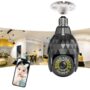 Guudgo WIFI PTZ HD 1080P Surveillance E27 Camera 28 LED Diamond Bulb Ball Camera