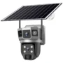 V380 Pro 12MP Solar Powered Three lens Camera 4G or WiFi Wireless PTZ PIR Motion Detect Night Vision Two Way...
