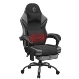 [#Ιστορικό_Χαμηλό] Douxlife GC-RC05: Υφασμάτινη καρέκλα γραφείου, με μασάζ στη μέση και πτυσσόμενο footrest στα 120€!