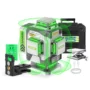 Huepar ZK04CG 4D 16 Lines Green Laser Level 4x360 Pulse Mode Self Leveling 2mm or 10m Accuracy Rechargeable 8000mAh Battery...
