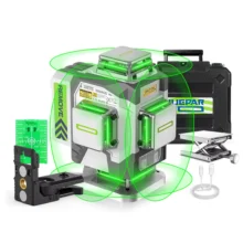 Huepar ZK04CG: Το 4D αλφάδι που “γεμίζει” το δωμάτιο με 16 πράσινες γραμμές και έχει μπαταρία 8000mAh