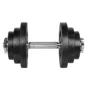 LIFEFIT Dumbbell 20kg 30mm Steel Dumbbells for Fitness Body Building Large Equipment Weightlifting Lifting Workout