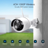 Κλειστό κύκλωμα ασφαλείας της Guudgo με 4 ασύρματες Full HD κάμερες στα 83.8€ από Ευρώπη