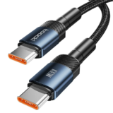 Δίμετρο USB-C braided καλώδιο για μεταφορά δεδομένων και φόρτιση μέχρι 100W, με 6.8€!